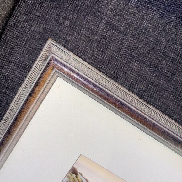 Framed Signed Donald Voorhees Nautical Sunset Print - New Jersey Shore Artist - Picture 8 of 11